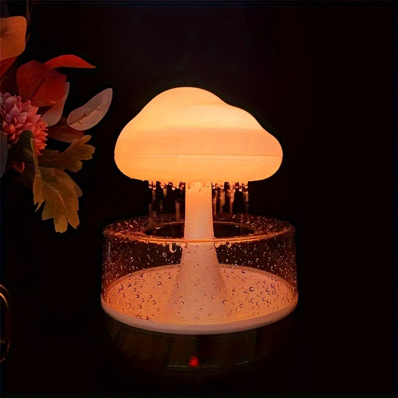 AirBloom Cloud Rain Humidifier & Night Light
